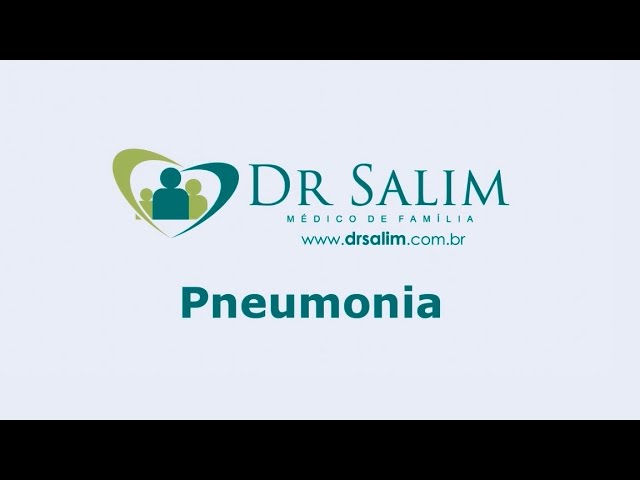 Casos de pneumonia aumentam no outono e inverno