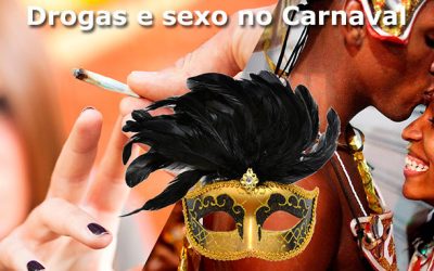 Cuidado com as drogas nas festas de Carnaval!