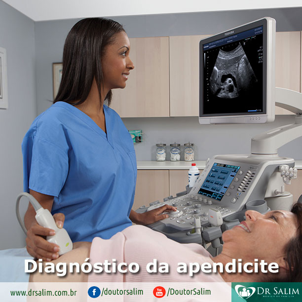 A apendicite pode ser detectada por meio do ultrassom total do abdômen?