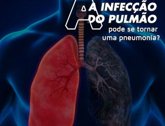 A infecção do pulmão pode se tornar uma pneumonia